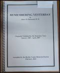 Remembering Yesterday